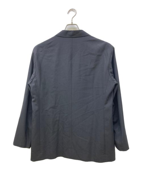 ISSEY MIYAKE（イッセイミヤケ）ISSEY MIYAKE (イッセイミヤケ) 裏地デザインテーラードジャケット ブラック サイズ:2の古着・服飾アイテム