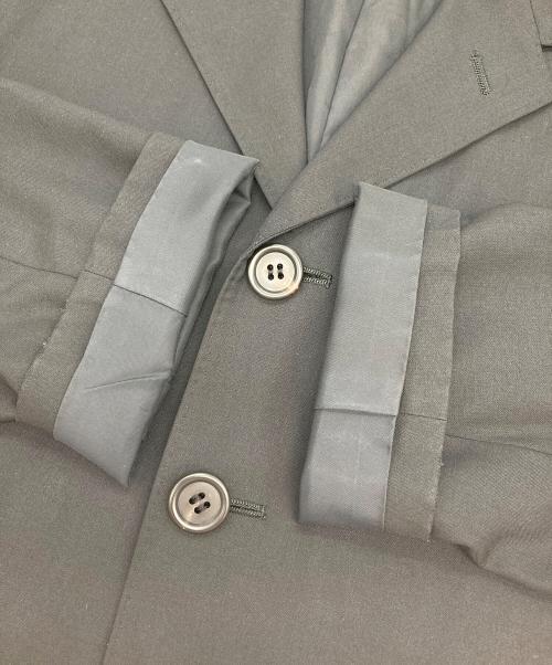 ISSEY MIYAKE（イッセイミヤケ）ISSEY MIYAKE (イッセイミヤケ) 裏地デザインテーラードジャケット ブラック サイズ:2の古着・服飾アイテム