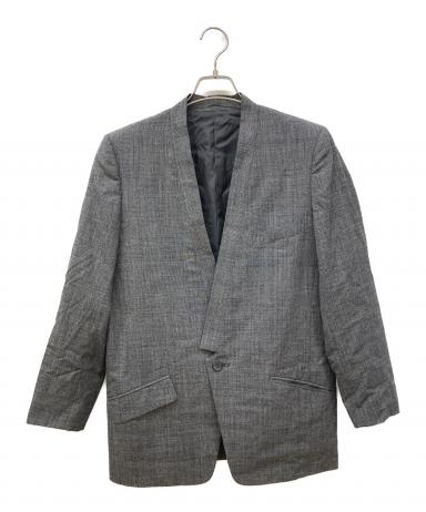 イッセイミヤケ 13AW テーラードジャケット カバーオール ステッチ サイズ2 中古・古着通販】ISSEY MIYAKE (イッセイミヤケ) カッティングデザイン