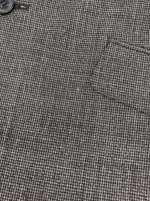 ISSEY MIYAKE（イッセイミヤケ）ISSEY MIYAKE (イッセイミヤケ) カッティングデザインテーラードジャケット グレー サイズ:2の古着・服飾アイテム