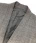 中古・古着 ISSEY MIYAKE (イッセイミヤケ) カッティングデザインテーラードジャケット グレー サイズ:2：22000円
