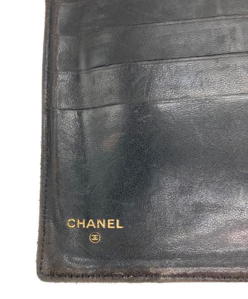 CHANEL（シャネル）CHANEL (シャネル) ココマークロングウォレット ブラックの古着・服飾アイテム