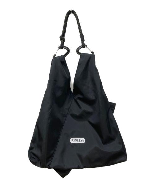OUTDOOR PRODUCTS（アウトドア プロダクツ）OUTDOOR PRODUCTS (アウトドア プロダクツ) RISLEY (リズレー) トライアングルフリルバッグ ブラックの古着・服飾アイテム