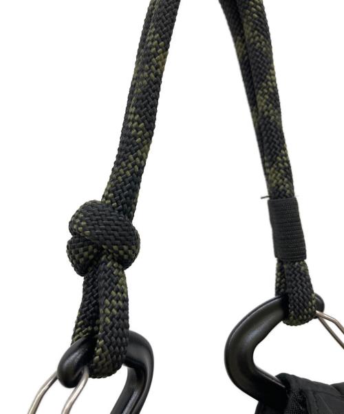 OUTDOOR PRODUCTS（アウトドア プロダクツ）OUTDOOR PRODUCTS (アウトドア プロダクツ) RISLEY (リズレー) トライアングルフリルバッグ ブラックの古着・服飾アイテム