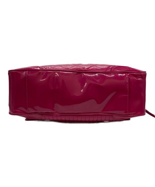 COACH（コーチ）COACH (コーチ) ポピー リキッド グロス キルティング サッチェルバッグ ピンクの古着・服飾アイテム