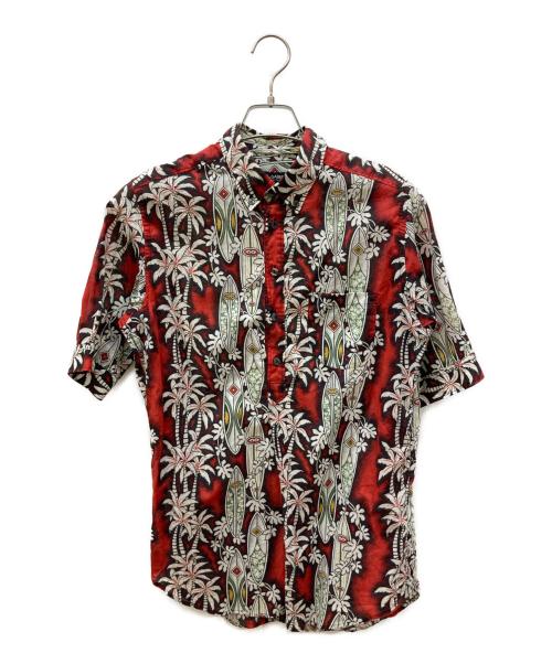 DOLCE & GABBANA（ドルチェ＆ガッバーナ）DOLCE & GABBANA (ドルチェ＆ガッバーナ) 総柄POシャツ レッド サイズ:Ⅿの古着・服飾アイテム