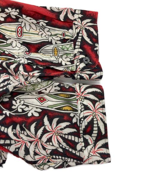 DOLCE & GABBANA（ドルチェ＆ガッバーナ）DOLCE & GABBANA (ドルチェ＆ガッバーナ) 総柄POシャツ レッド サイズ:Ⅿの古着・服飾アイテム