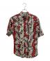 DOLCE & GABBANA（ドルチェ＆ガッバーナ）の古着「総柄POシャツ」｜レッド