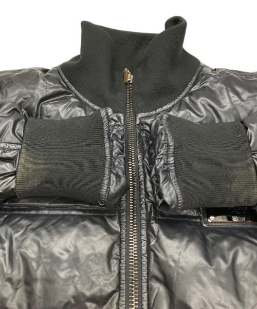 DOLCE & GABBANA（ドルチェ＆ガッバーナ）DOLCE & GABBANA (ドルチェ＆ガッバーナ) ロゴプレートボンバージャケット ブラック サイズ:Sの古着・服飾アイテム