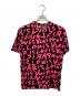 LOUIS VUITTON（ルイ ヴィトン）の古着「グラフィティプリントTシャツ」｜ピンク×ブラック