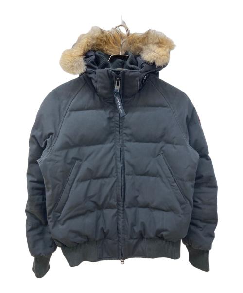 CANADA GOOSE（カナダグース）CANADA GOOSE (カナダグース) Savona Bomber/ダウンジャケット ブラック サイズ:Ｍの古着・服飾アイテム