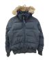 CANADA GOOSE（カナダグース）の古着「Savona Bomber/ダウンジャケット」｜ブラック