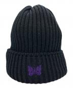 Needlesニードルズ）の古着「Watch Cap Merino wool/ニット帽」｜ブラック