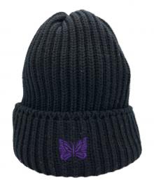 Needles（ニードルズ）の古着「Watch Cap Merino wool/ニット帽」｜ブラック
