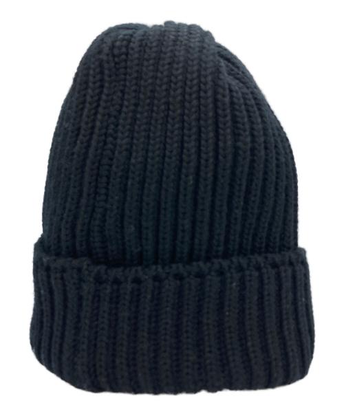 Needles（ニードルズ）Needles (ニードルズ) Watch Cap Merino wool/ニット帽 ブラックの古着・服飾アイテム