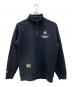 A BATHING APE（アベイシングエイプ）の古着「ハーフジップスウェット」｜ブラック