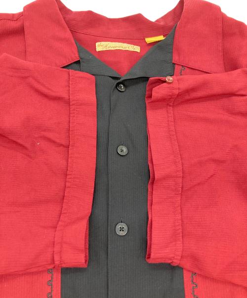 THE Havanera（ザ・ハバネラ）the havanera (ザ・ハバネラ) キューバシャツ レッド サイズ:2Xの古着・服飾アイテム