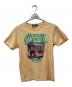 Hysteric Glamour（ヒステリックグラマー）の古着「ガールプリントTシャツ」｜オレンジ