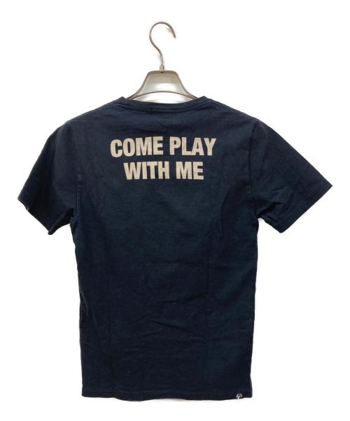 Hysteric Glamour（ヒステリックグラマー）Hysteric Glamour (ヒステリックグラマー) 星条旗ガールプリントTシャツ ブラック サイズ:Sの古着・服飾アイテム