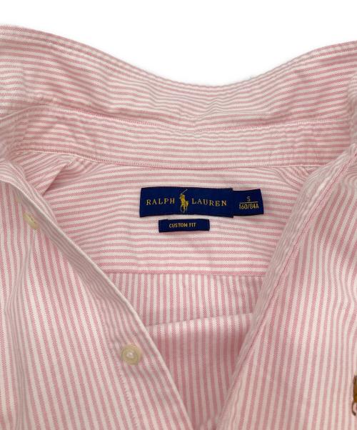 RALPH LAUREN（ラルフローレン）RALPH LAUREN (ラルフローレン) ストライプシャツ ピンク サイズ:Sの古着・服飾アイテム