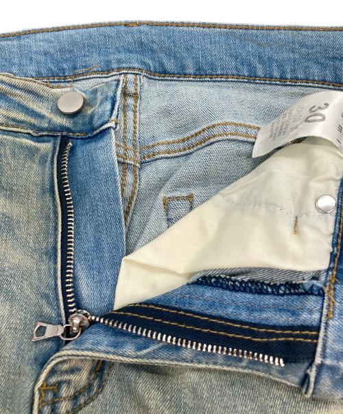 mnml（ミニマル）MNML (ミニマル) ストレッチデニムパンツ スカイブルー サイズ:30の古着・服飾アイテム