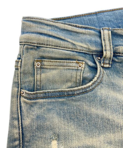 mnml（ミニマル）MNML (ミニマル) ストレッチデニムパンツ スカイブルー サイズ:30の古着・服飾アイテム
