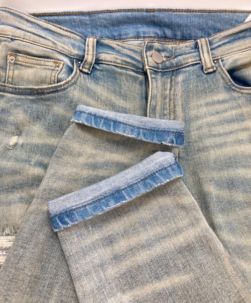 mnml（ミニマル）MNML (ミニマル) ストレッチデニムパンツ スカイブルー サイズ:30の古着・服飾アイテム