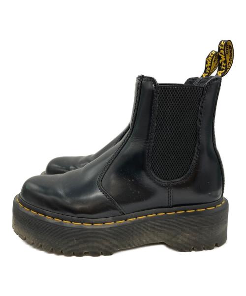 Dr.Martens（ドクターマーチン）Dr.Martens (ドクターマーチン) チェルシーブーツ ブラック サイズ:24の古着・服飾アイテム