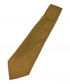 LOUIS VUITTONルイ ヴィトン）の古着「モノグラム柄ネクタイ」｜ゴールド