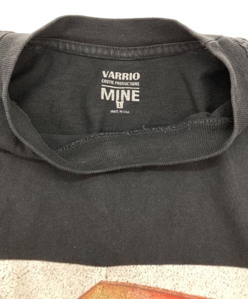 varrio mine（ヴァーリオ マイン）varrio mine (ヴァーリオ マイン) COOTIE PRODUCTIONS (クーティープロダクツ) プリントTシャツ ブラック サイズ:Ⅼの古着・服飾アイテム