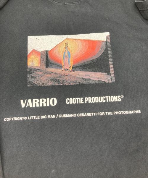 varrio mine（ヴァーリオ マイン）varrio mine (ヴァーリオ マイン) COOTIE PRODUCTIONS (クーティープロダクツ) プリントTシャツ ブラック サイズ:Ⅼの古着・服飾アイテム