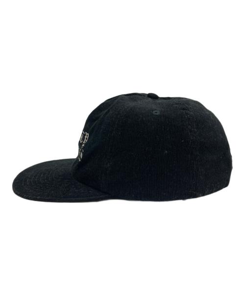 WACKO MARIA（ワコマリア）WACKO MARIA (ワコマリア) cali headwear (カリヘッドウェア) コーデュロイキャップ ブラックの古着・服飾アイテム