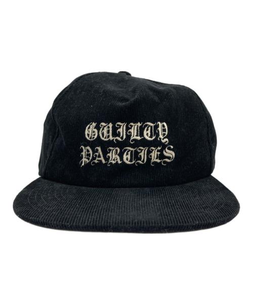 WACKO MARIA（ワコマリア）WACKO MARIA (ワコマリア) cali headwear (カリヘッドウェア) コーデュロイキャップ ブラックの古着・服飾アイテム