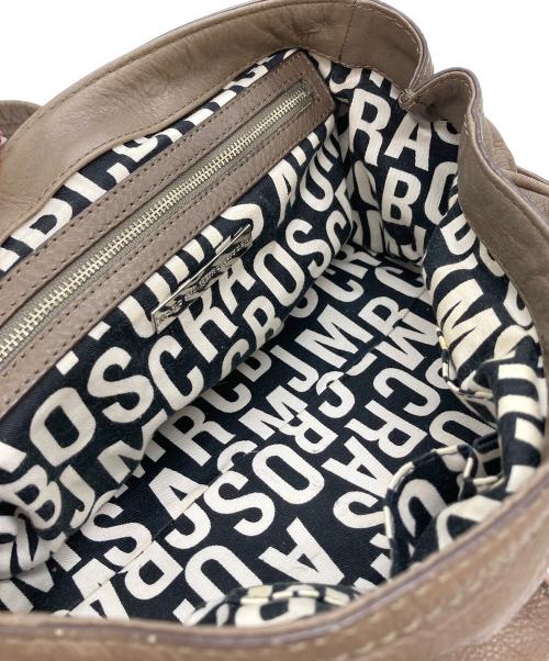 Marc by Marc Jacobs（マークバイマークジェイコブス）Marc by Marc Jacobs (マークバイマークジェイコブス) ターンロックレザーハンドバッグ ブラウンの古着・服飾アイテム