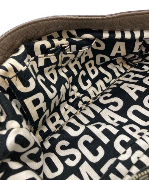 Marc by Marc Jacobs（マークバイマークジェイコブス）Marc by Marc Jacobs (マークバイマークジェイコブス) ターンロックレザーハンドバッグ ブラウンの古着・服飾アイテム