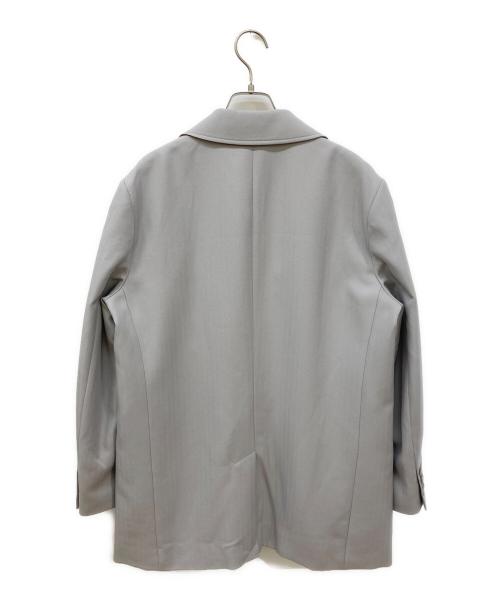 COACH（コーチ）COACH (コーチ) 裏シグネチャーリラックスブレザー ライトグレー サイズ:Sの古着・服飾アイテム