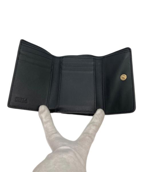 FURLA（フルラ）FURLA (フルラ) 2つ折り財布 ブラックの古着・服飾アイテム