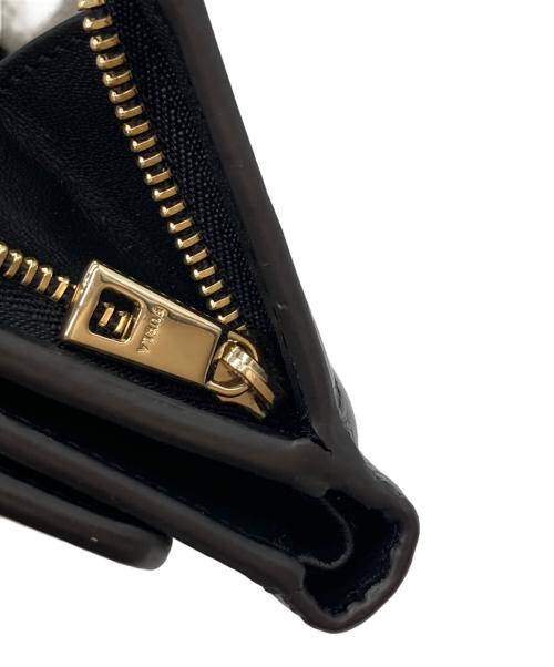 FURLA（フルラ）FURLA (フルラ) 2つ折り財布 ブラックの古着・服飾アイテム