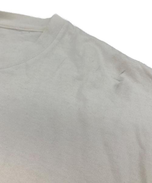 BAPE BY A BATHING APE（ベイプバイアベイシングエイプ）BAPE BY A BATHING APE (ベイプバイアベイシングエイプ) サイドシャークプリントTシャツ ホワイト サイズ:Lの古着・服飾アイテム