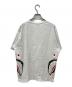 BAPE BY A BATHING APE (ベイプバイアベイシングエイプ) サイドシャークプリントTシャツ ホワイト サイズ:L：6000円