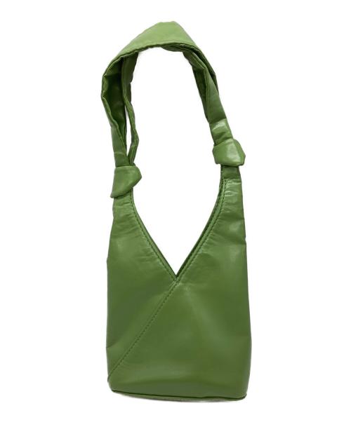 MM6 Maison Margiela（エムエムシックスメゾンマルジェラ）MM6 Maison Margiela (エムエムシックスメゾンマルジェラ) GENDERLESS MINI JAPANESE/ハンドバッグ グリーン サイズ:-の古着・服飾アイテム