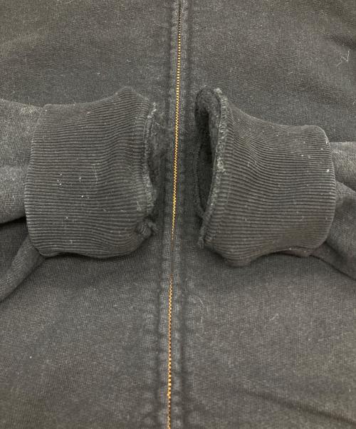 COMOLI（コモリ）COMOLI (コモリ) コットン裏毛ジップパーカー ブラック サイズ:4の古着・服飾アイテム