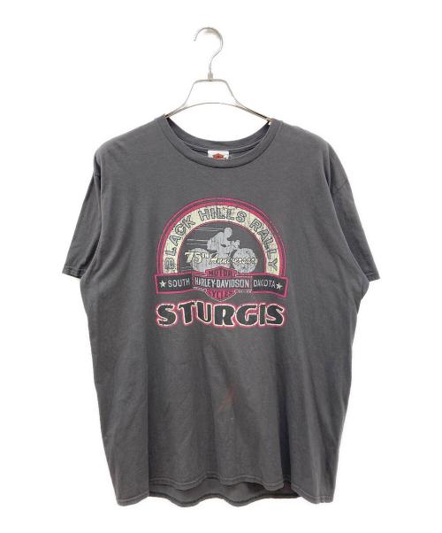 HARLEY-DAVIDSON（ハーレーダビッドソン）HARLEY-DAVIDSON (ハーレーダビッドソン) プリントTシャツ グレー サイズ:XLの古着・服飾アイテム
