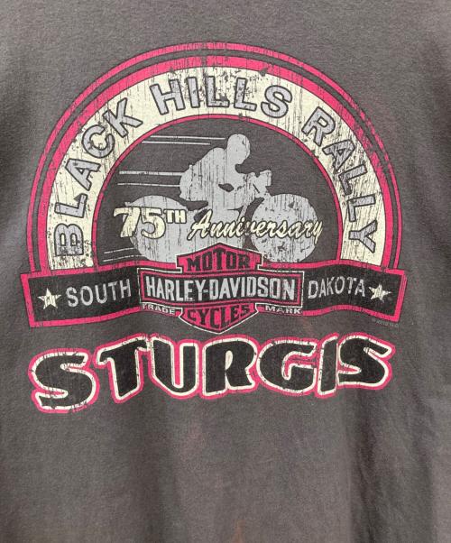 HARLEY-DAVIDSON（ハーレーダビッドソン）HARLEY-DAVIDSON (ハーレーダビッドソン) プリントTシャツ グレー サイズ:XLの古着・服飾アイテム