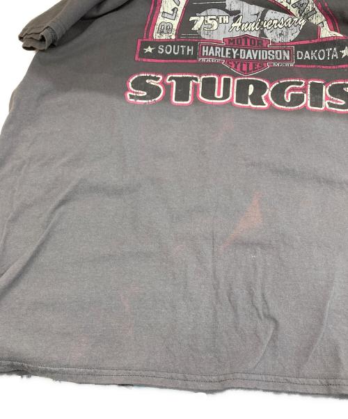 HARLEY-DAVIDSON（ハーレーダビッドソン）HARLEY-DAVIDSON (ハーレーダビッドソン) プリントTシャツ グレー サイズ:XLの古着・服飾アイテム