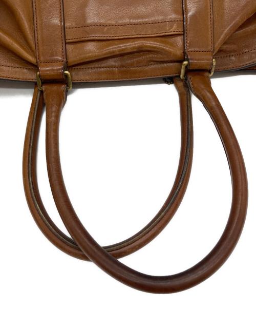 COACH（コーチ）COACH (コーチ) レザートートバッグ ブラウンの古着・服飾アイテム