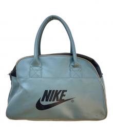 NIKE（ナイキ）の古着「エコレザーボストンバッグ」｜ブルー