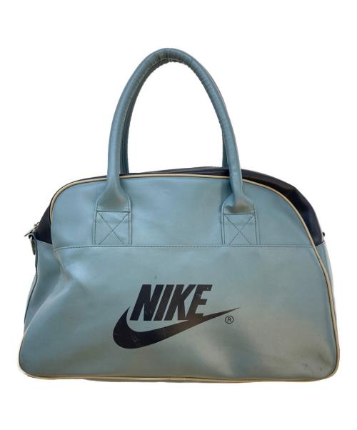 NIKE（ナイキ）NIKE (ナイキ) エコレザーボストンバッグ ブルーの古着・服飾アイテム