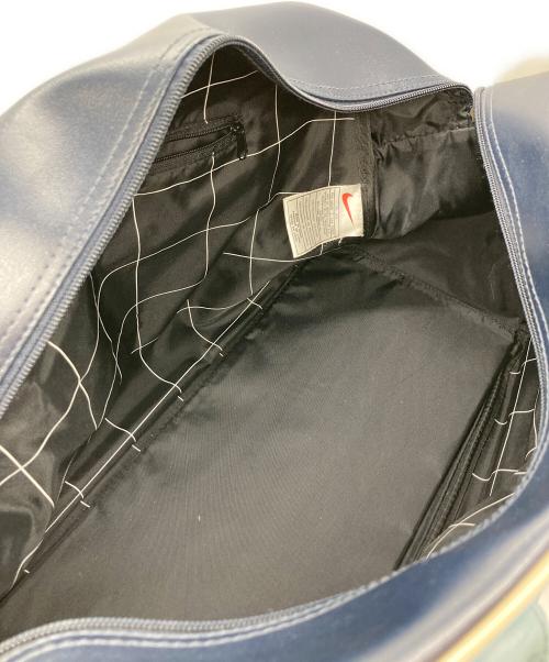 NIKE（ナイキ）NIKE (ナイキ) エコレザーボストンバッグ ブルーの古着・服飾アイテム