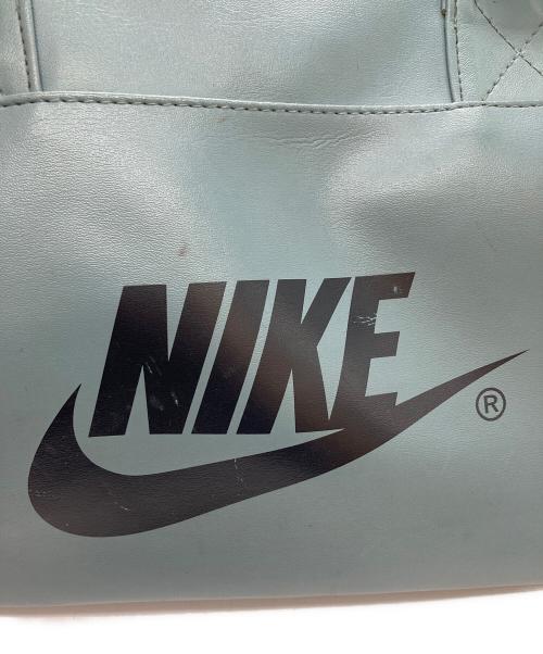NIKE（ナイキ）NIKE (ナイキ) エコレザーボストンバッグ ブルーの古着・服飾アイテム